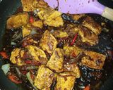 Foto langkah ke 5 dari resep Tahu Kecap Pedas.
