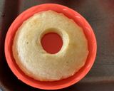 A picture of step 5 of Farali mini bundt cake.