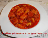 Foto del paso 11 de la receta: Callos muy picantes con garbanzos