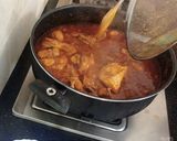 A picture of step 6 of Very Tasty Chicken Biryani homemade masala kay saath😋.