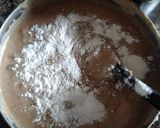 A picture of step 1 of Barbie doll cake.