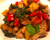 三杯彩椒豬肉『簡單又下飯選擇』的食譜步驟3照片