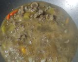 Foto langkah ke 3 dari resep Tumis Kentang & Jeroan Kambing.