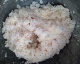Hình bước làm 1 của món Cơm chiên trứng