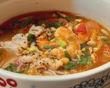 Hình bước làm 3 của món Hủ tiếu nấu cà chua