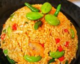 Foto langkah ke 4 dari resep Nasi Goreng Teri Petai 💚.