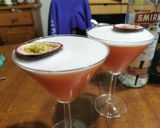 A picture of step 7 of Pornstar Martini.
