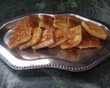 A picture of step 5 of Kesari bread shahi tukde.