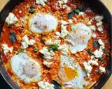 Pas rețetă Shakshuka (mic-dejun) 4 fotografie