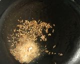 A picture of step 2 of Cabbage Dal.