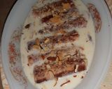 A picture of step 4 of Shahi tukray roll ups.