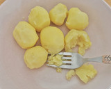 Foto del paso 1 de la receta: Coulant de Patata, Huevo y Pulpo con salsa al Pimentón