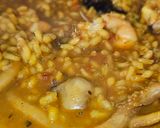 Foto del paso 6 de la receta: Arroz caldoso de langostinos y sepia