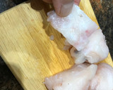 Foto del paso 4 de la receta: Rape a la plancha con judías verdes con patata, chalotas y tomate cherry