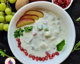 A picture of step 4 of Refreshing Fruit Raita (Fruit yogurt bowl).