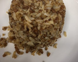 Foto del paso 6 de la receta: Arroz integral con quinoa roja, jamón serrano y ajetes 😋