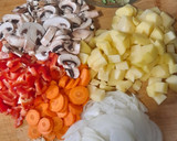 Foto del paso 6 de la receta: Albóndigas vegetarianas a la jardinera