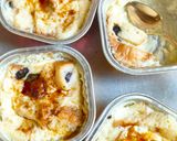 Foto langkah ke 6 dari resep Puding Roti Kismis.