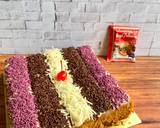 Cara Membuat Cake Potong Kopi Taro Coklat Keju 5