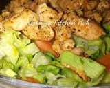 A picture of step 4 of Chicken salad.