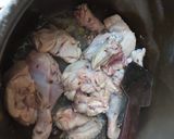 A picture of step 1 of White chicken creamy korma.