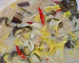 Foto langkah ke 3 dari resep Lodeh Sawi Putih Tempe Terong.