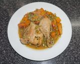 Foto del paso 4 de la receta: Pollo arvejado con zapalllo
