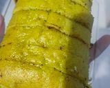 Foto langkah ke 4 dari resep Bolu pandan meses (tanpa mixer).