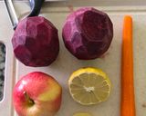 A picture of step 1 of Beetroot Juice.