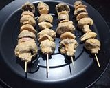 A picture of step 4 of Mushroom tikka.