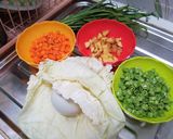 Gambar langkah 1 resipi Martabak Vegies.