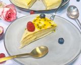 Une image de l'étape 6 de Gâteau de crêpes citron meringué.