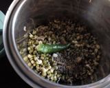 A picture of step 1 of Sprout dosa.