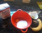 Foto del paso 1 de la receta: Budín de banana
