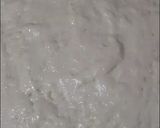 A picture of step 1 of Focaccia bread.