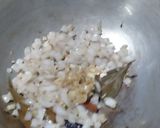 A picture of step 1 of Chole Bhatura and Chana Masala.