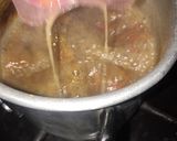 A picture of step 3 of Traditional okro soup.