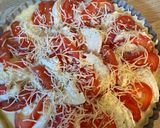 Une image de l'étape 3 de Tarte tomate/chèvre 🍅.