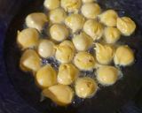 A picture of step 3 of Besan ki bari.