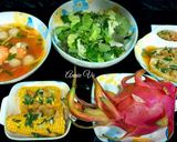 Hình bước làm 5 của món Bữa cơm nhẹ nhàng với các món ngon