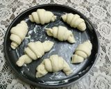 A picture of step 10 of Eggless croissants.
