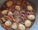 Foto langkah ke 4 dari resep Brongkos Telur & Tahu.