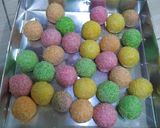 Foto langkah ke 7 dari resep Onde onde Kaike Warna.