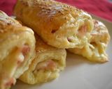 Foto del paso 7 de la receta: Napolitanas de jamón y queso