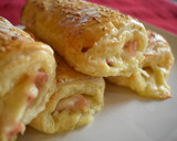 Foto del paso 7 de la receta: Napolitanas de jamón y queso