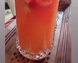 A picture of step 4 of Sunset Mocktail.