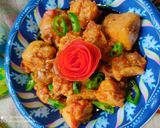 A picture of step 10 of Ginger chicken 🐔🐔.
