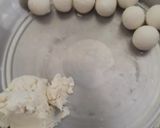 A picture of step 3 of Sandesh- Bengali special for poila Boishakh.