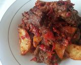 Foto langkah ke 5 dari resep Dendeng balado (daging kambing).