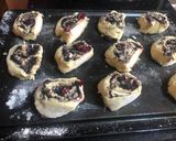 Pas rețetă Melcișori cu vișine și mac fără gluten 5 fotografie